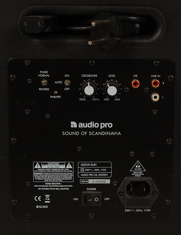 AUDIO PRO -bassokaiutin  - Audio - 10105532222 - 3