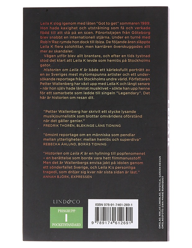 Historien om Leila K - Wallenberg, Petter - Romaanit ja novellit - 10105532230 - 1
