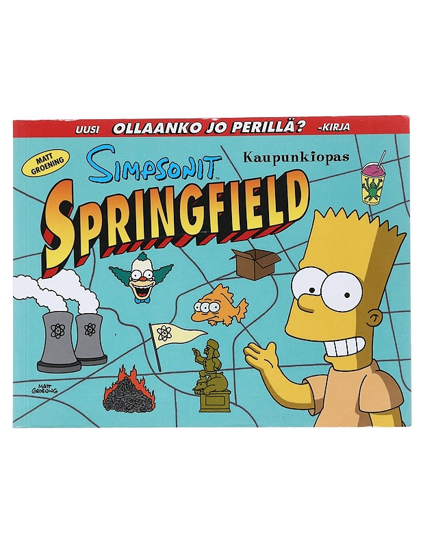 Simpsonit : Springfield : kaupunkiopas - Gimple, Scott M.