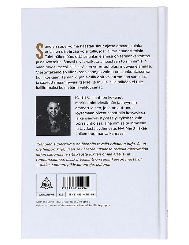 Sanojen supervoima - Martti Vaalahti - Tietokirjat ja oppaat - 10105532233 - 1