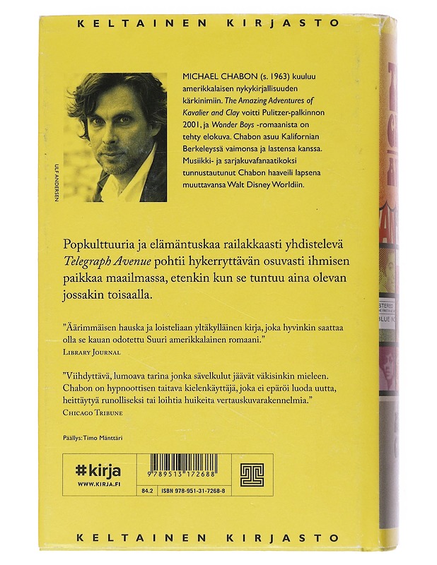 Telegraph Avenue - Chabon, Michael - Elämäkerrat ja muistelmat - 10105532237 - 1