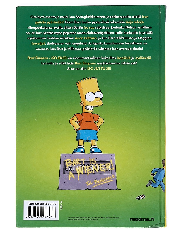 Bart Simpson : iso kiho! - Laine, Henrik - Sarjakuvat - 10105532239 - 1