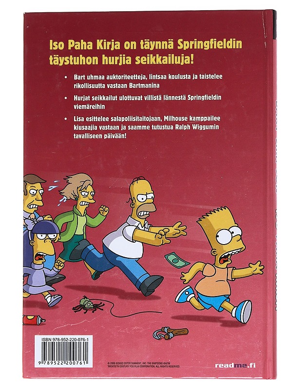 Bart Simpson : iso paha kirja - Groening, Matt - Sarjakuvat - 10105532243 - 1