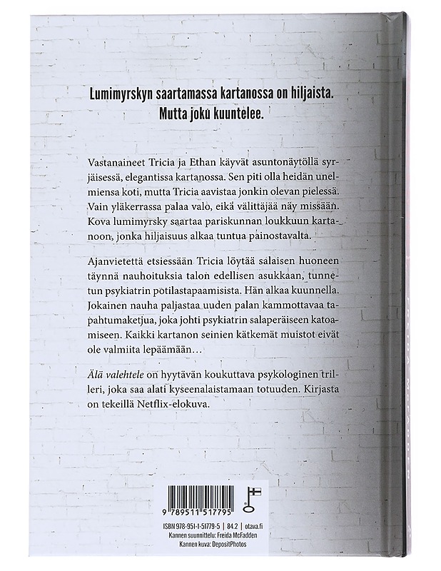 Älä valehtele - McFadden, Freida - Jännitys ja dekkarit - 10105532257 - 1