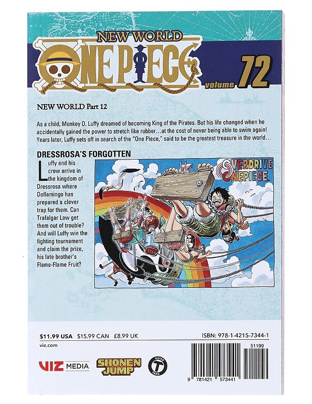 One Piece, Vol. 72 - Oda, Eiichiro - Sarjakuvat - 10105532254 - 1