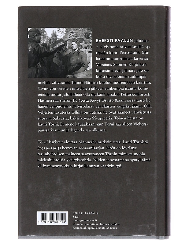 Törni kärkeen - Esa Sirén - Romaanit ja novellit - 10105532260 - 1