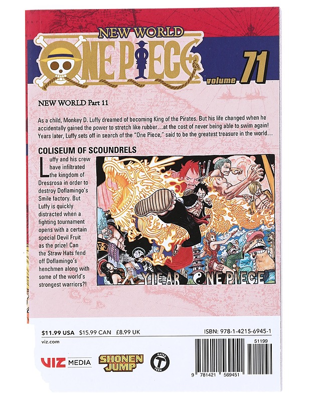 One Piece, Vol. 71 - Oda, Eiichiro - Sarjakuvat - 10105532263 - 1