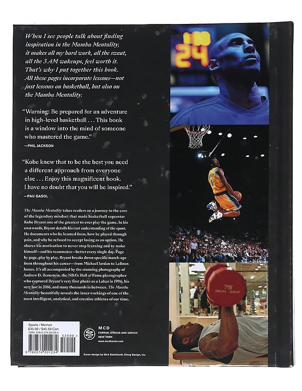 The mamba mentality : how I play - Bryant, Kobe - Elämäkerrat ja muistelmat - 10105532291 - 1