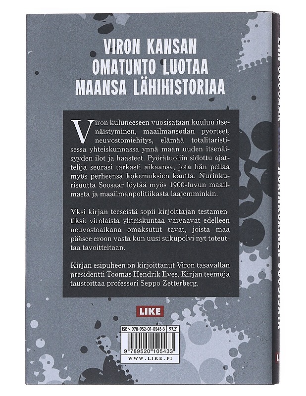Viron nurinkurinen vuosisata - Soosaar, Enn - Elämäkerrat ja muistelmat - 10105532292 - 1