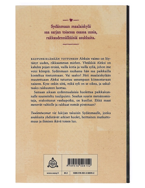 Tuulentuomat - Minna Mikkanen - Romaanit ja novellit - 10105532293 - 1