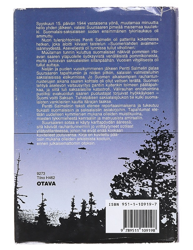 Suursaaren sota : kun Suomi Saksan voitti - Pentti Salmelin - Historiakirjat - 10105532328 - 1