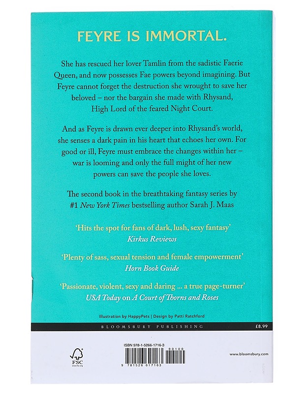 A court of mist and fury - Sarah J. Maas - Fantasia- ja scifi - 10105532334 - 1