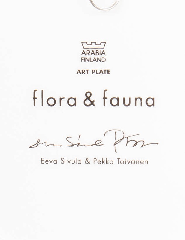 ARABIA Flora & Fauna seinälautanen - Designsuosikit - 10105532333 - 2