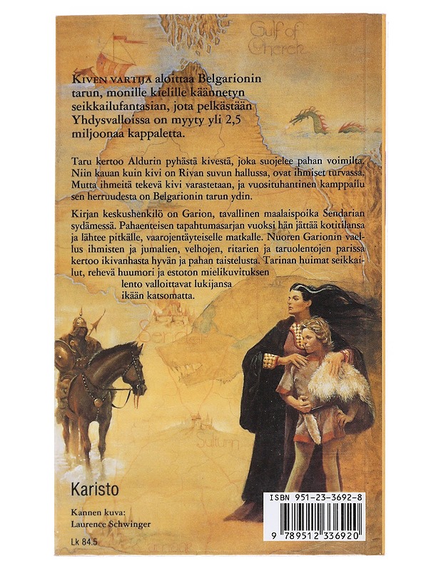 Belgarionin taru 1, Kiven vartija - Eddings, David - Fantasia- ja scifi - 10105532360 - 1