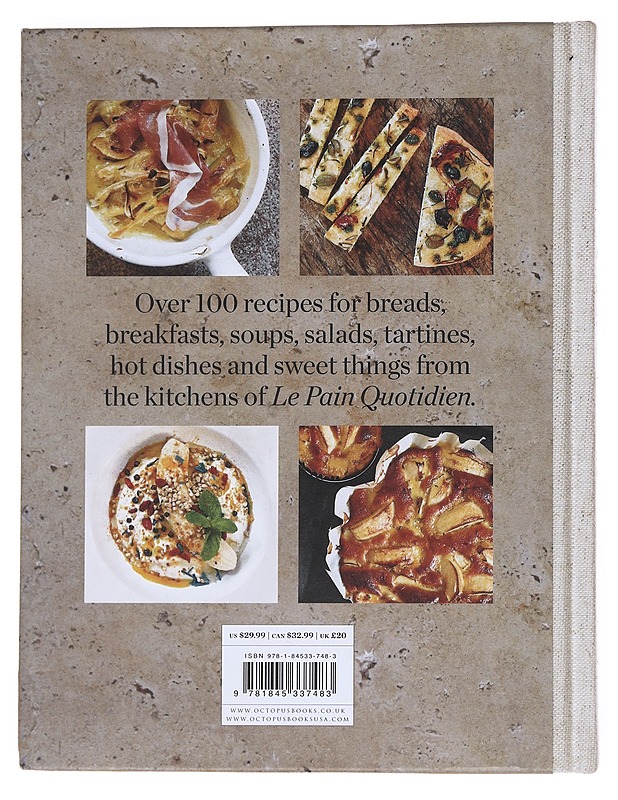 Le Pain Quotidien Cookbook - Alain Coumont, Jean-Pierre Gabriel - Ruokakirjat - 10105532375 - 1