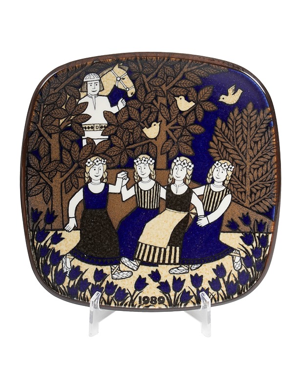 ARABIA kalevala vuosilautanen - 1989 - Designsuosikit - 10105532377 - 0