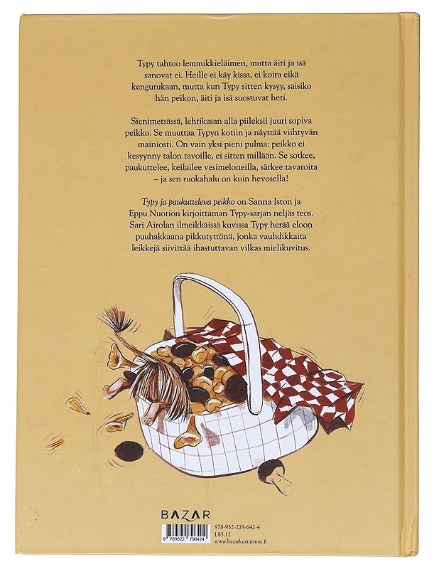 Typy ja paukutteleva peikko - Isto, Sanna - Lastenkirjat - 10105532381 - 1