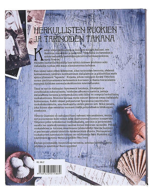Herkullisten ruokien ja tarinoiden Toscana - Joutjärvi, Marita - Ruokakirjat - 10105532383 - 1