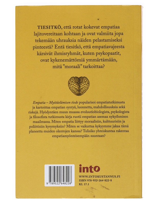 Empatia : myötäelämisen tiede - Aaltola, Elisa - Tietokirjat - 10105532404 - 1