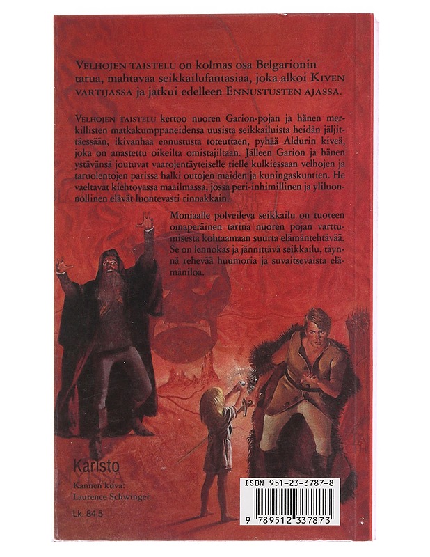 Belgarionin taru 3, Velhojen taistelu - Eddings, David - Fantasia- ja scifi - 10105532432 - 1