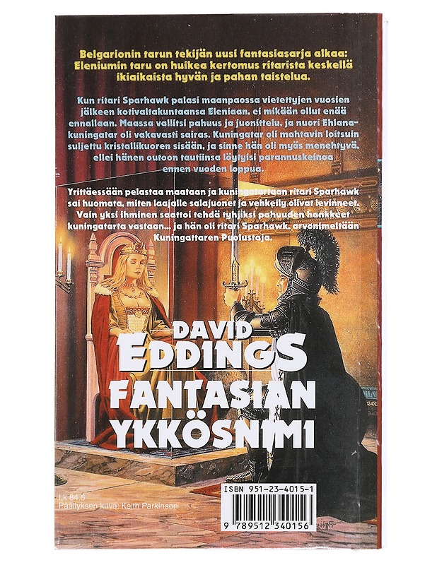 Timanttivaltaistuin - Eddings, David - Fantasia- ja scifi - 10105532445 - 1