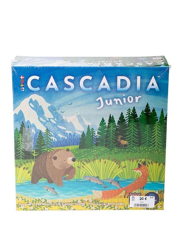 FLATOUT GAMES Cascadia Junior lautapeli - Lasten pelit - 10105532463 - 0