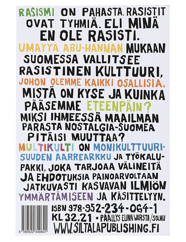 Multikulti : monikulttuurisuuden käsikirja - Umayya Abu-Hanna - Elämäkerrat ja muistelmat - 10105532460 - 1