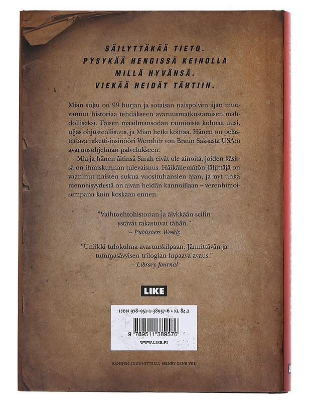 Tulevaisuuden historia - Neuvel, Sylvain - Fantasia- ja scifi - 10105532484 - 1