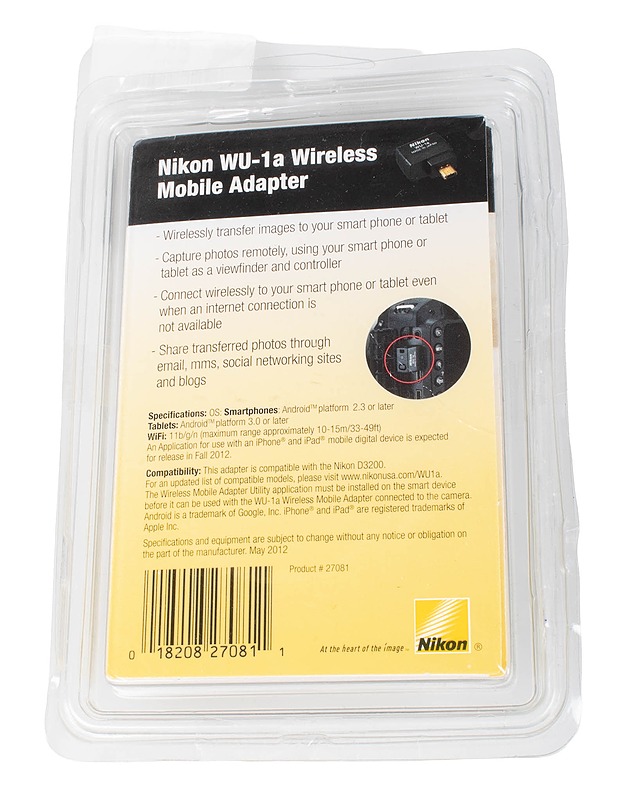 NIKON Wu-1a langaton mobiilisovitin - Muut urheiluvälineet ja vapaa-aika - 10105532523 - 1