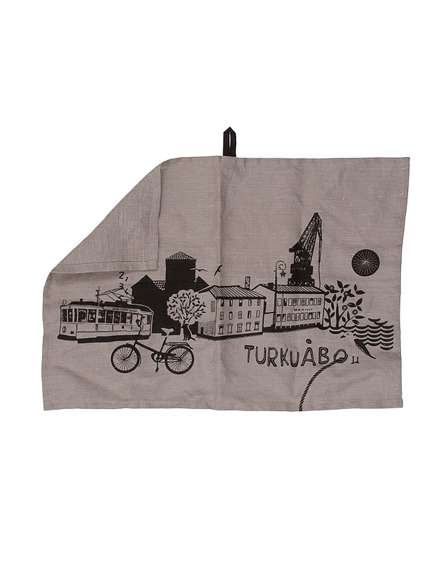 KUI DESIGN Turku keittiöpyyhe, 45x65 cm - Keittiötekstiilit - 10105532548 - 0