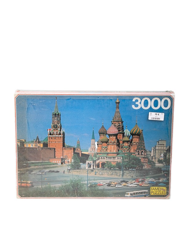 FAME PUZZLES Russia-Moscow palapeli, 3000 palaa - Palapelit - 10105532595 - 0