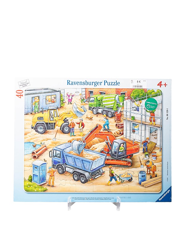 RAVENSBURGER palapeli, 40 palaa - Lasten palapelit - 10105532599 - 0