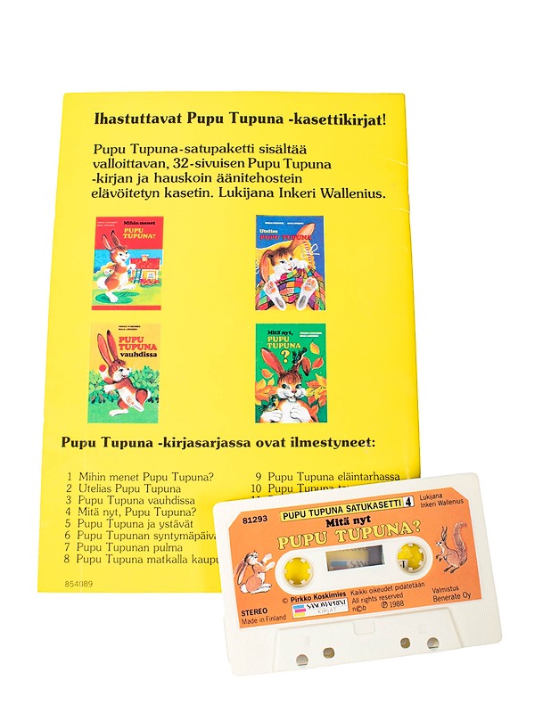 Mitä nyt, Pupu Tupuna? - Pirkko Koskimies, Maija Lindgren - Lasten lelut - 10105532613 - 1