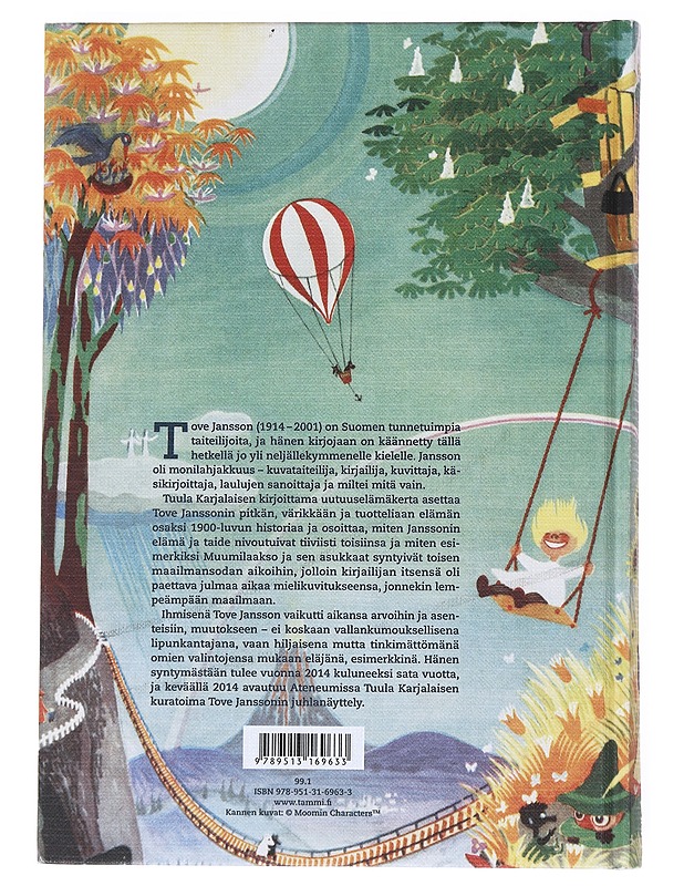 Tove Jansson : tee työtä ja rakasta - Tuula Karjalainen - Lastenkirjat - 10105532625 - 1
