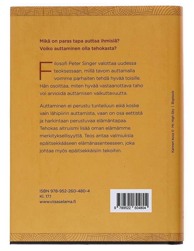 Paras tapa auttaa - Singer, Peter - Tietokirjat ja oppaat - 10105532646 - 1