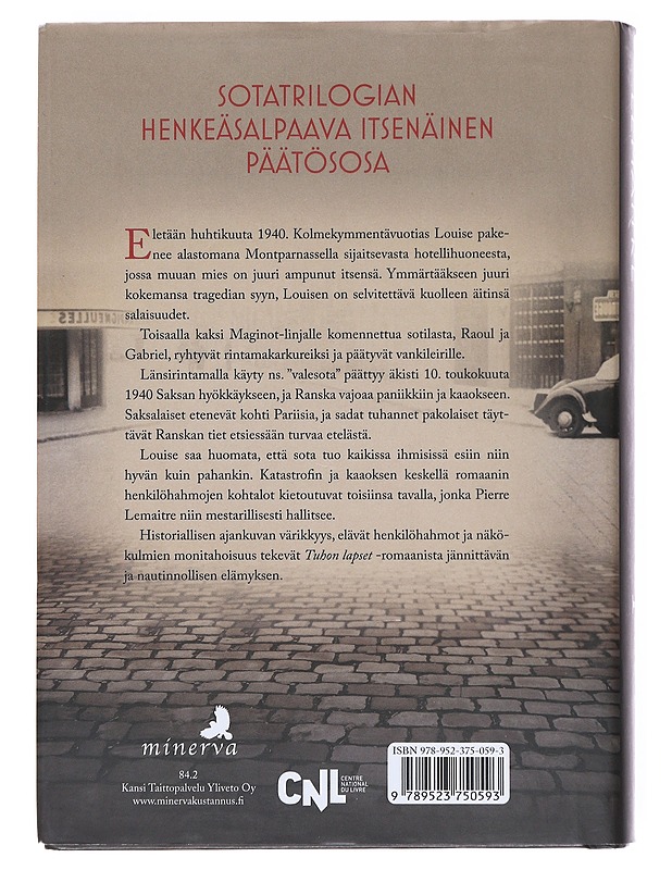 Tuhon lapset - Lemaitre, Pierre - Romaanit ja novellit - 10105532662 - 1
