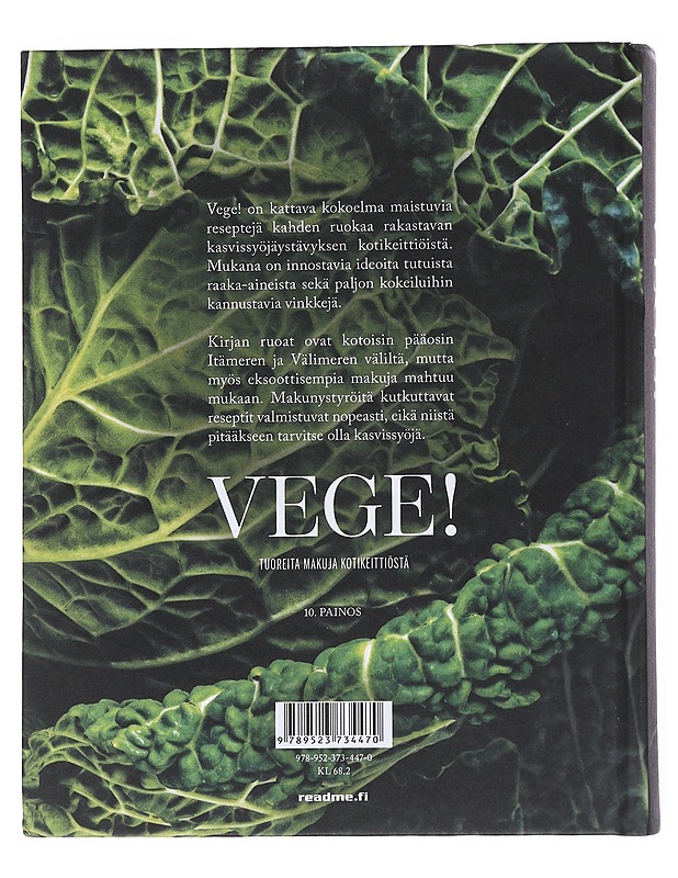 Vege! : tuoreita makuja kotikeittiöstä - Nieminen, Alex - Ruokakirjat - 10105532676 - 1