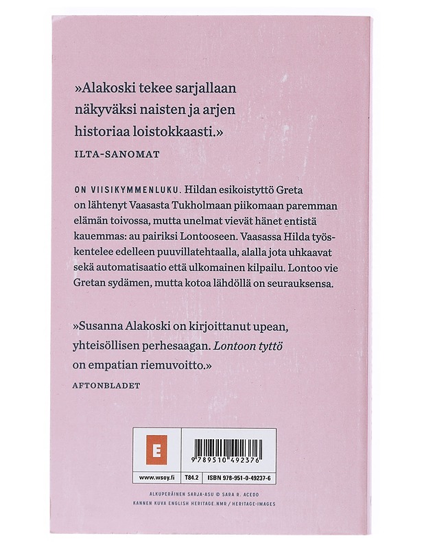 Lontoon tyttö - Alakoski, Susanna - Romaanit ja novellit - 10105532710 - 1