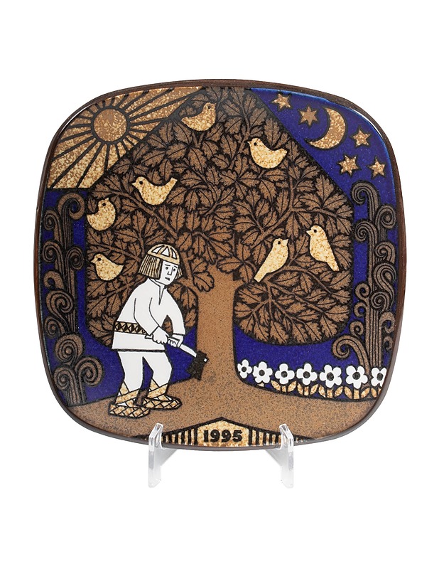 ARABIA Kalevala 1995 seinälautanen - Designsuosikit - 10105532715 - 0
