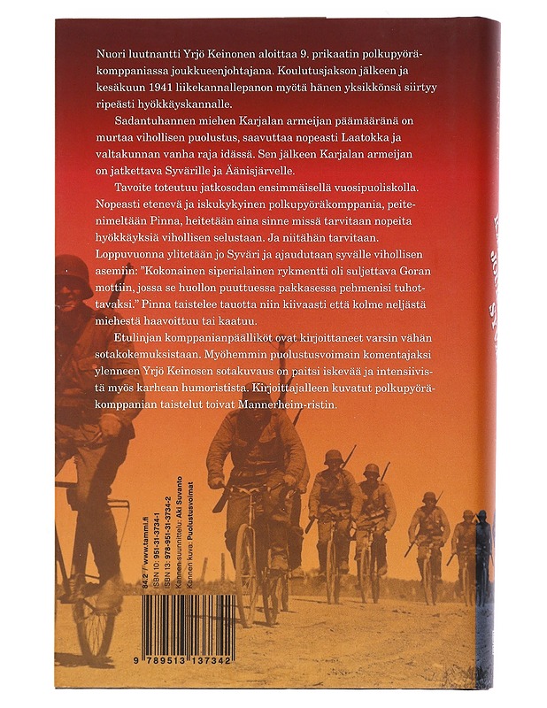Kärkijoukkona Syvärille - Yrjö Keinonen - Historiakirjat - 10105532721 - 1