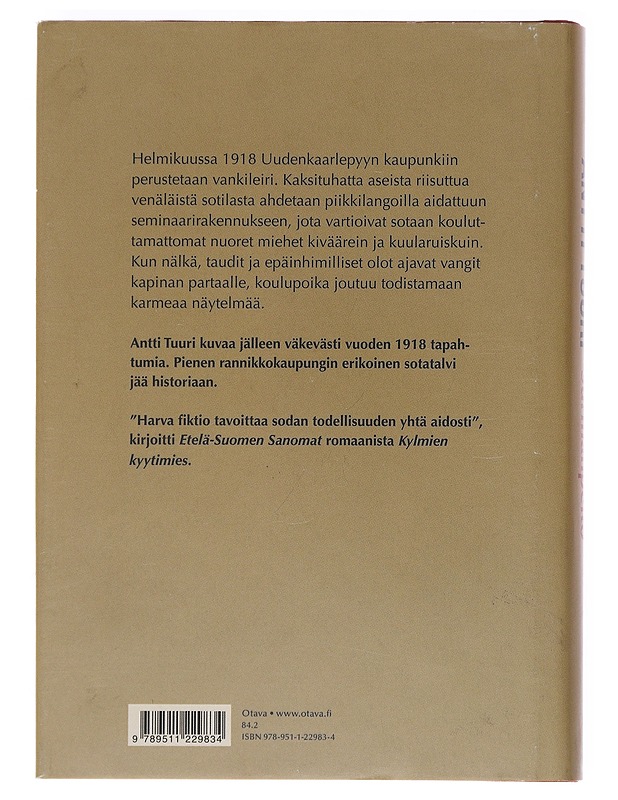 Surmanpelto : romaani - Antti Tuuri - Historiakirjat - 10105532730 - 1