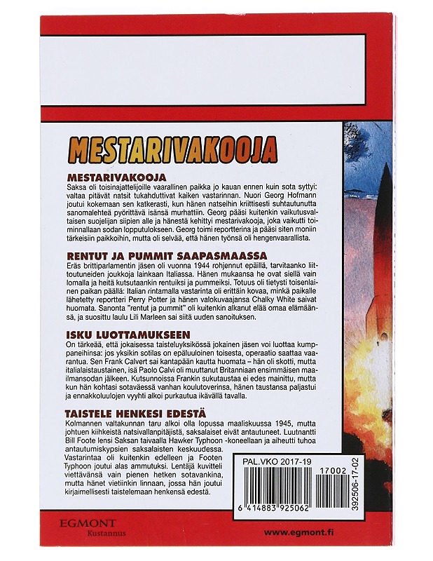 Korkeajännitys 2 2017 - Sarjakuvat - 10105532735 - 1