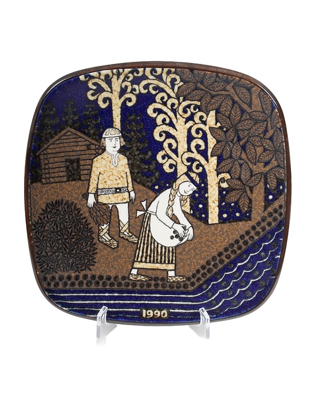 ARABIA Kalevala vuosilautanen 1990 - Designsuosikit - 10105532734 - 0