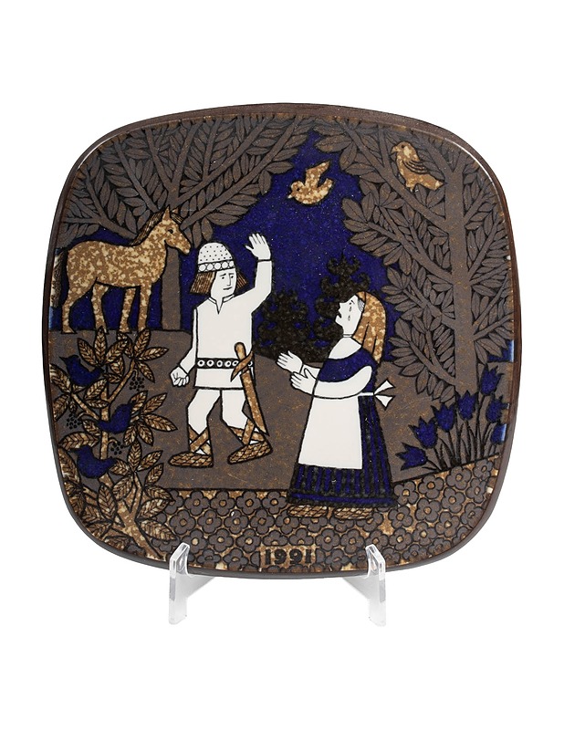 ARABIA Kalevala vuosilautanen 1991 - Designsuosikit - 10105532738 - 0