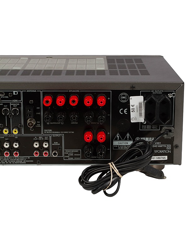Yamaha RX-V461 vahvistin - Viihde-elektroniikka - 10105532744 - 3