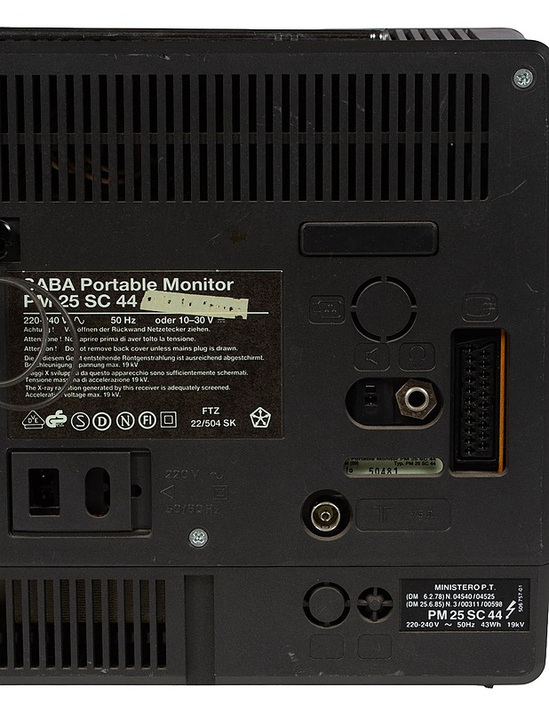 Saba PM 25 SC 44 portable monitor / kannettava monitori - Televisiot - 10105532772 - 3