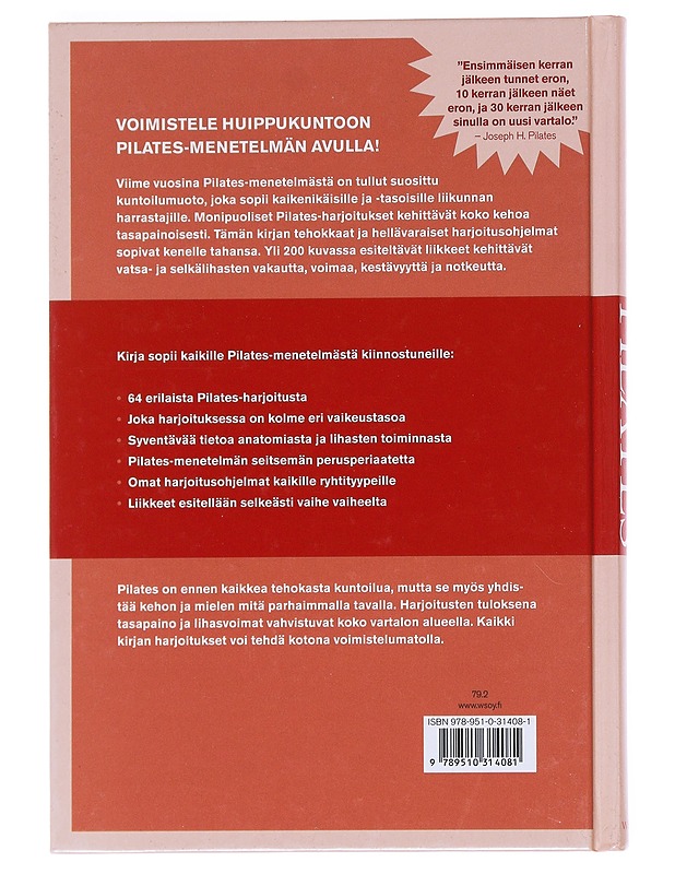 Keho kuntoon Pilates-menetelmällä - Nymann, Birgitte - Tietokirjat ja oppaat - 10105532769 - 1