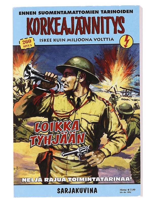 Korkeajännistys ennen suomentamattomien tarinoiden