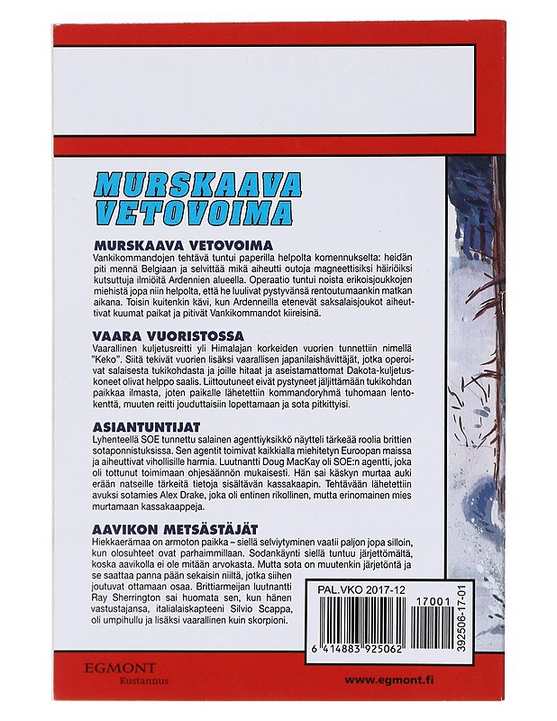 Korkeajännitys murskaava vetovoima - Sarjakuvat - 10105532799 - 1