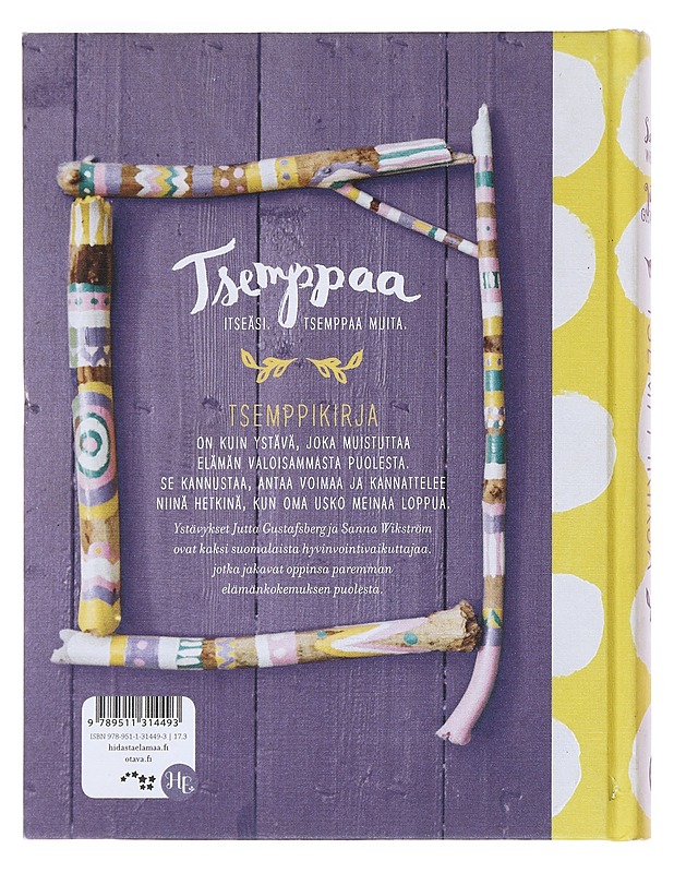 Tsemppikirja  - Sanna Wikström, Jutta Gustafsberg - Kirja lahjaksi - 10105532802 - 1